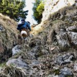 Durch eine Rinne © Gipfelfieber