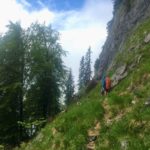 Am Wandfuß entlang © Gipfelfieber