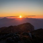 Sonnenuntergang auf der Pyramidenspitze © Gipfelfieber