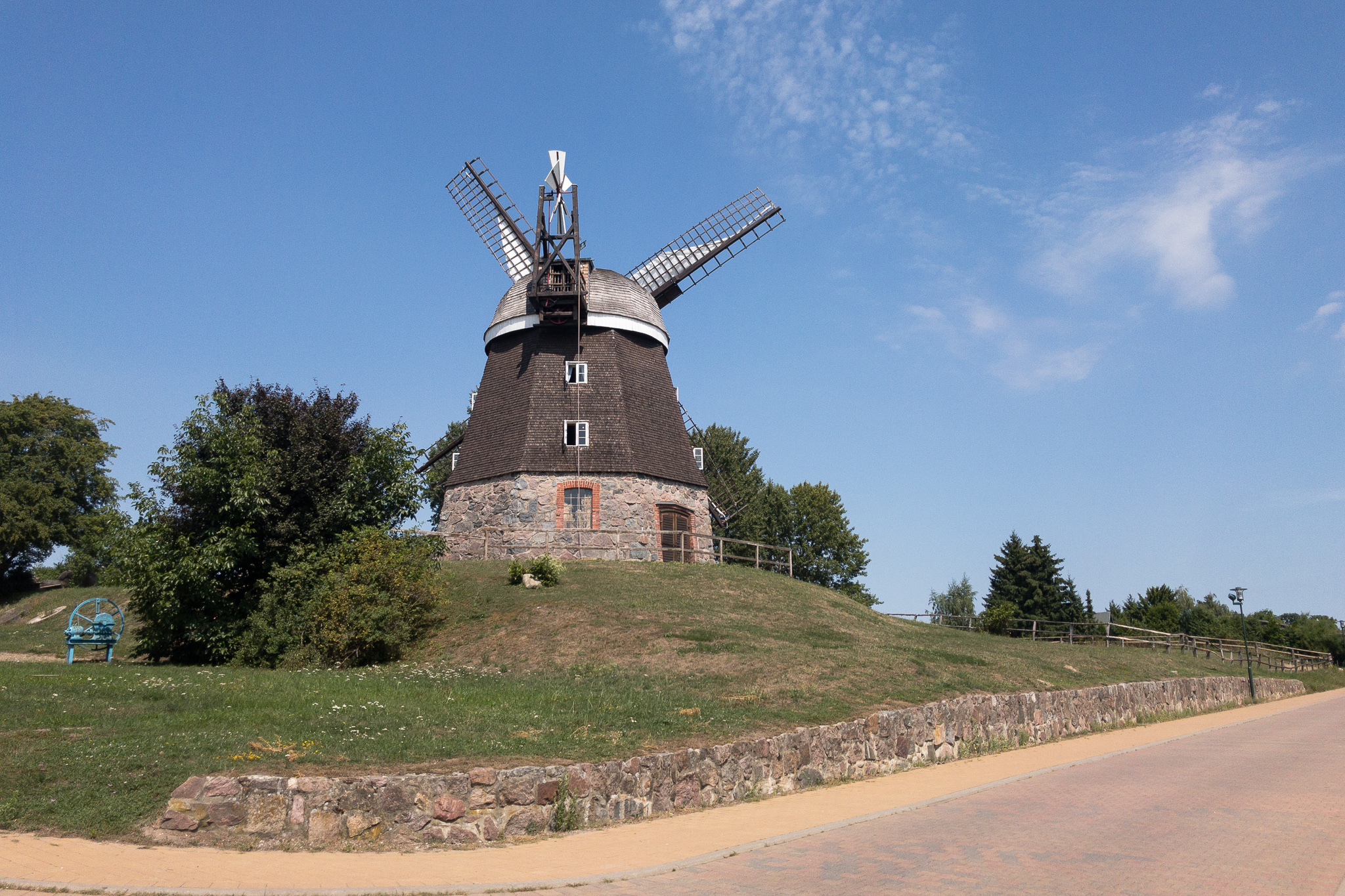 Windmühle in Woldegk © Gipfelfieber