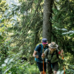 Steiler Aufstieg im Wald © Gipfelfieber