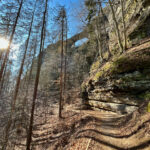 Letzter Blick auf das Felsentor © Gipfelfieber