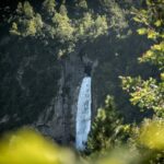Gewaltiger Wasserfall am Wegesrand © Gipfelfieber