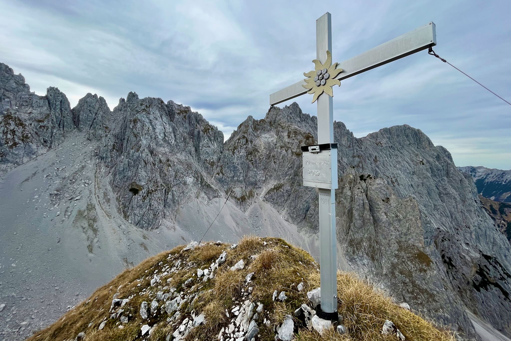 Kleinkaiser Gipfelkreuz © Gipfelfieber