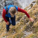 Steiler Aufstieg im brüchigen Gelände © Gipfelfieber