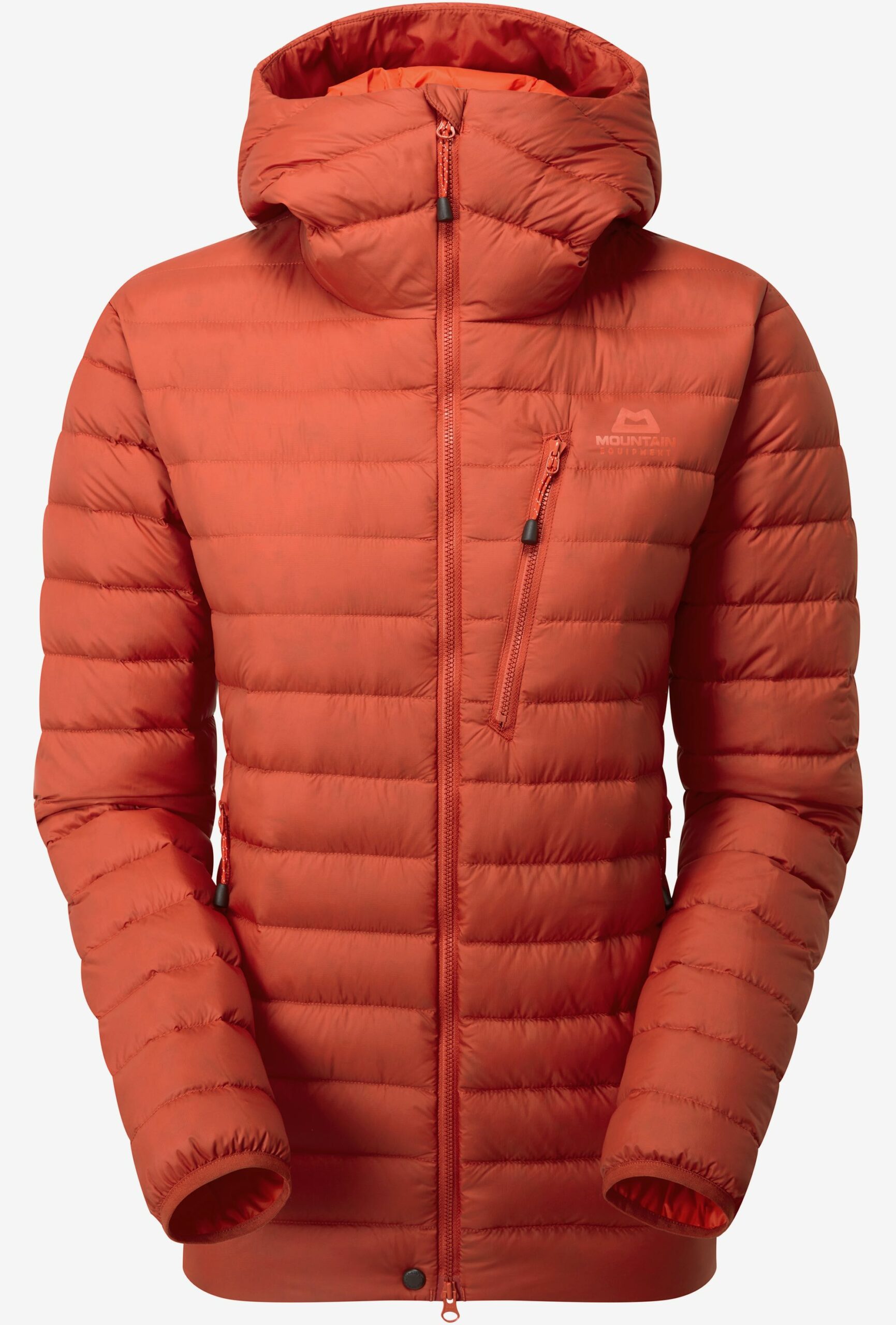 Mountain Equipment Earthrise Hooded Womans Jacket Red Rock © Mountain Equipment