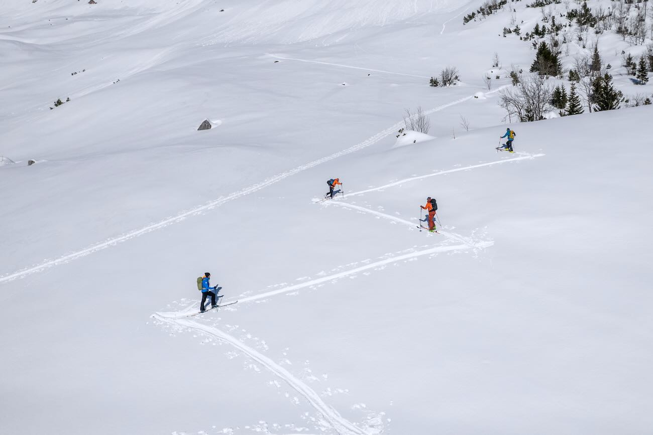 Auf die Skitour, fertig, los- Die Spitzkehre - So wird`s gemacht © Gipfelfieber