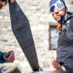 Steigfell mittig anbringen © Gipfelfieber