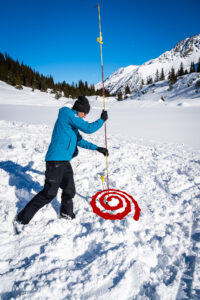 Lawinensonde im Einsatz © Gipfelfieber