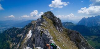 Klettern am Grat zum Rosskaiser © Gipfelfieber