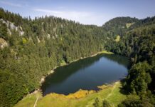 Über das Sonnwendköpfl zum Taubensee: Einfache Wanderung zum Auge das Chiemgaus Das Auge des Chiemgaus © Gipfelfieber