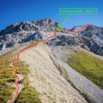 Aufstieg Hochwanner Skizze © Gipfelfieber