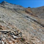 Rinne queren und am rechten Rand aufsteigen © Gipfelfieber