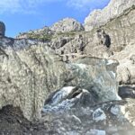 Ein letzter Bogen der Eiskapelle; Foto: © Nationalpark Berchtesgaden