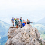 Glückliche Teilnehmer in den Dolomiten © 24h Trophy/Gipfelfieber