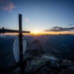 Erste Sonnenstrahlen am Keeskogel © Gipfelfieber