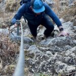 Im oberen Teil vom Spitzstein Nordwandsteig © Gipfelfieber