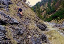 Durch den Staffelgraben: Schmale Pfade und krumme Haken Auf schmalen Pfaden durch den Staffelgraben © Gipfelfieber