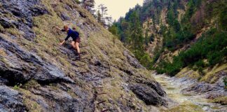 Auf schmalen Pfaden durch den Staffelgraben © Gipfelfieber