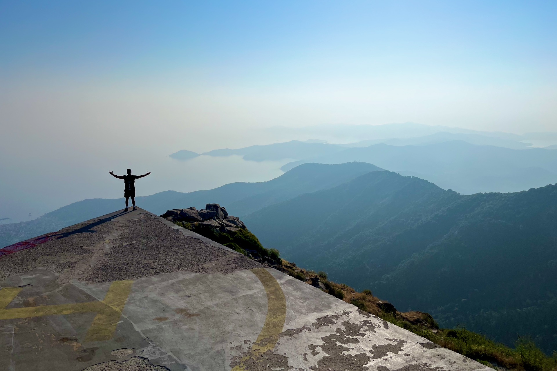 Landeplattform auf dem Gipfel des Monte Capanne © Gipfelfieber