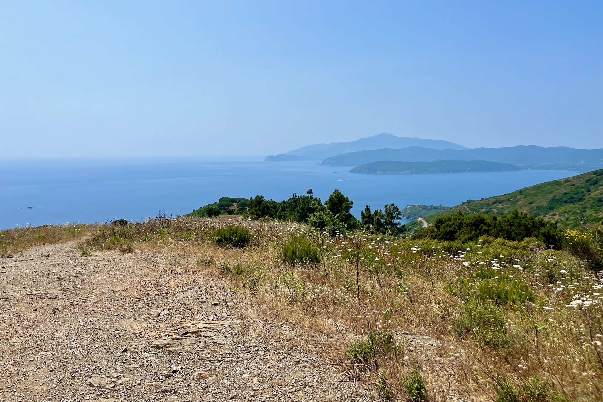 Monte Capanne vom Ostteil Elbas © Gipfelfieber