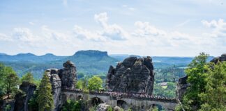 Basteibrücke im Elbsandsteingebirge @ Gipfelfieber