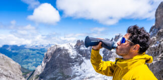 Sauberes Trinkwasser für unterwegs: LifeStraw Peak Series im Test © Gipfelfieber/Clemens Hoffmann